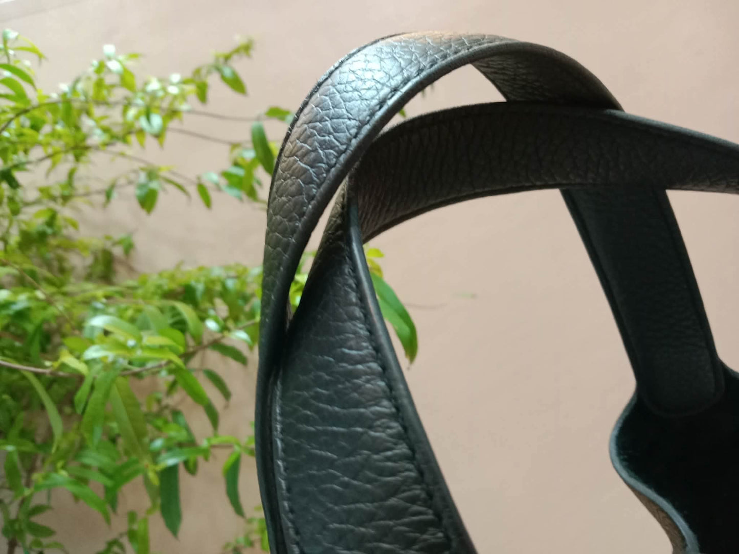 Hermes Picotin 22 Noir Clemence Stamp U 2022