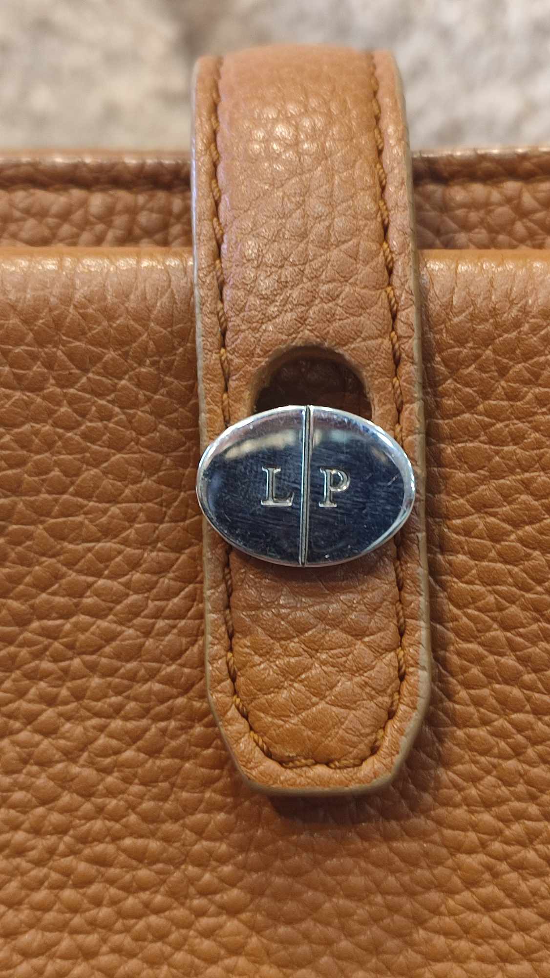 Loro Piana Odessa Cluisee Top Handle Brown Bag