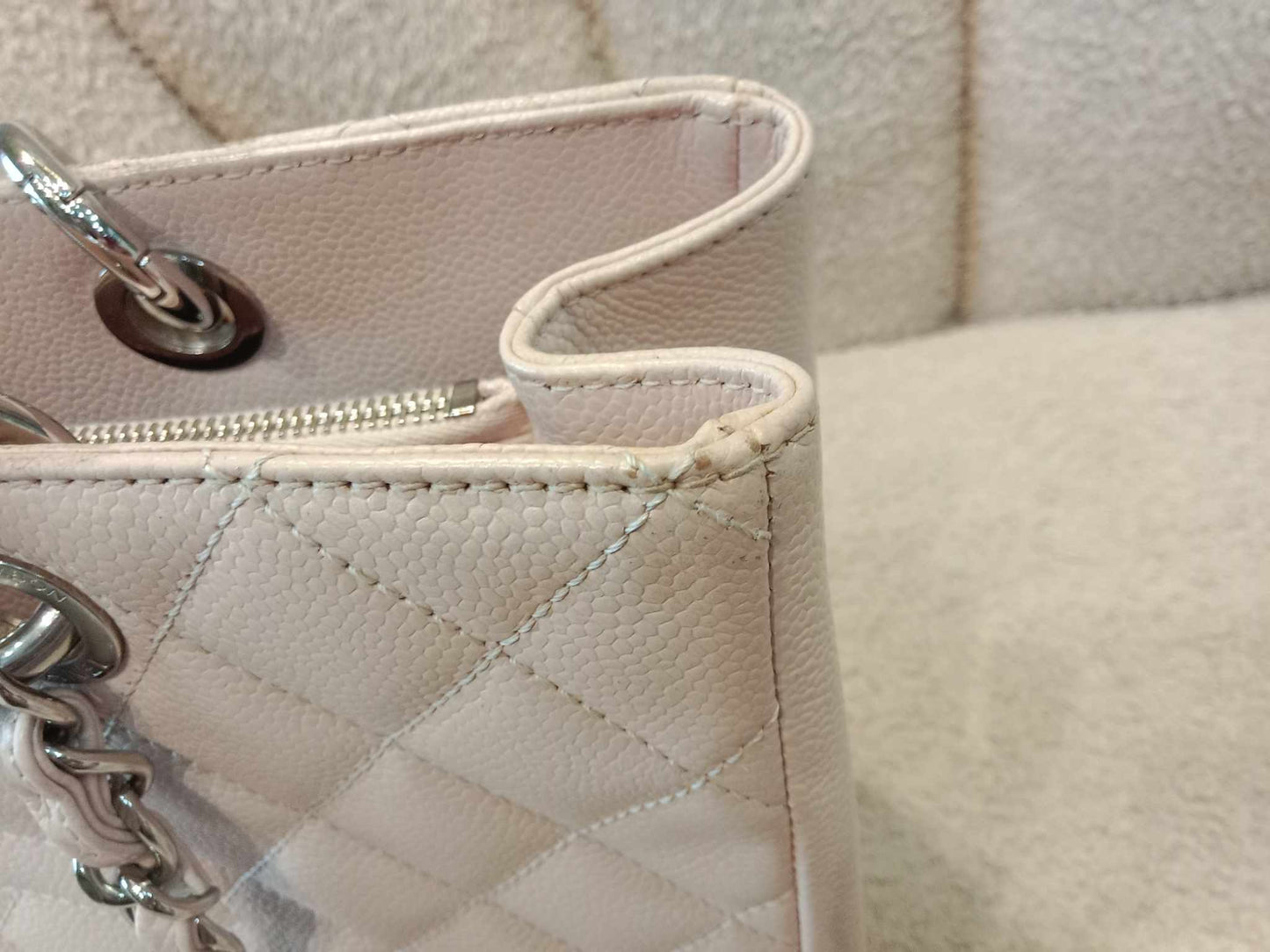 Chanel GST Nude Pink Caviar Series 21