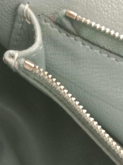 Hermes Jypserie 34 Blue Clemence Stamp M Square 2009
