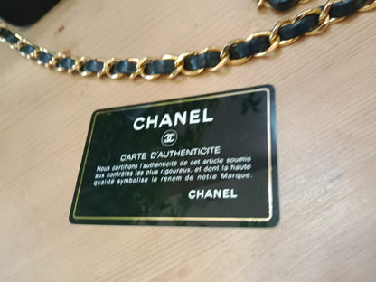 Chanel Diana Black Lambskin Series 2