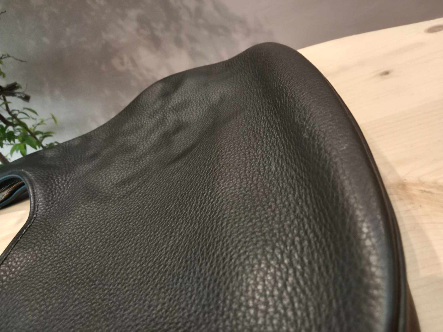 Hermes Gao Bag Black Clemence Stamp O Square 2011