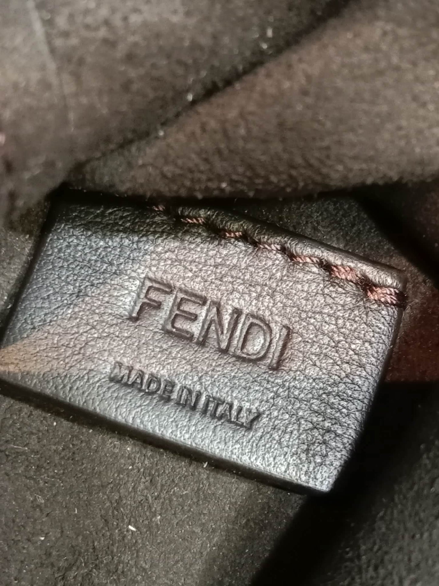 Fendi Origami Mini Bag Brown