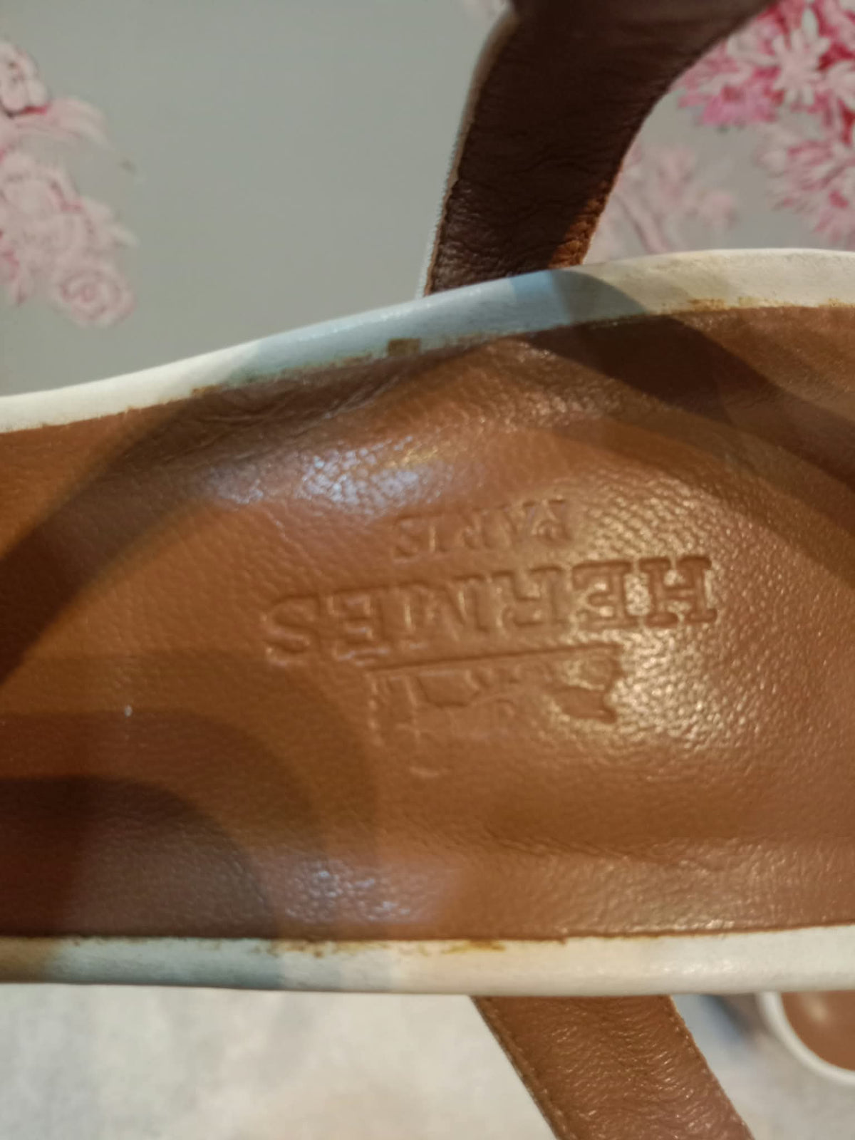 Hermes Alesia Kelly Buckle Sandals Size 37