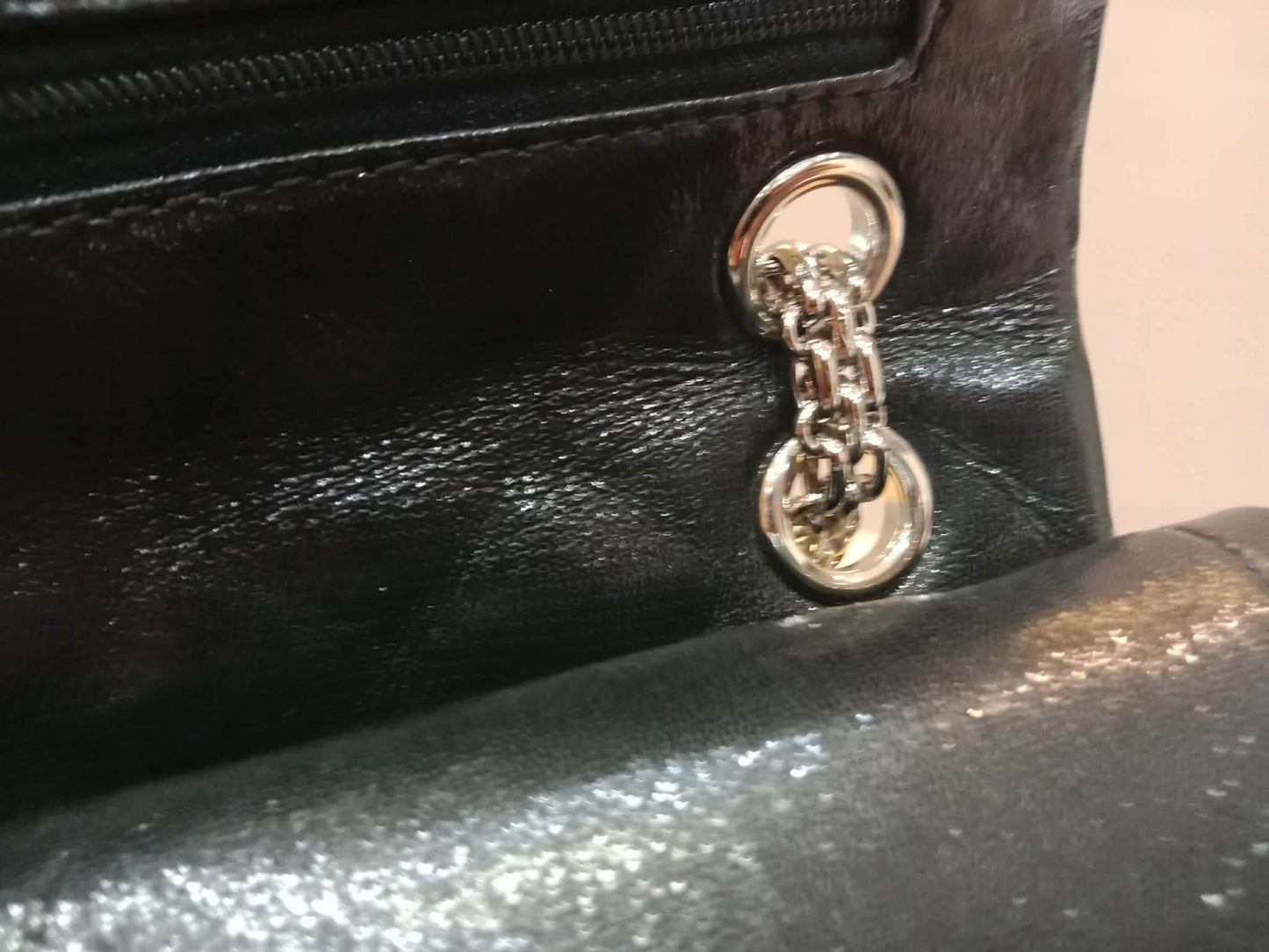Chanel Reissue Flap Bag Iridescent Aged Calfskin Black Series 12
