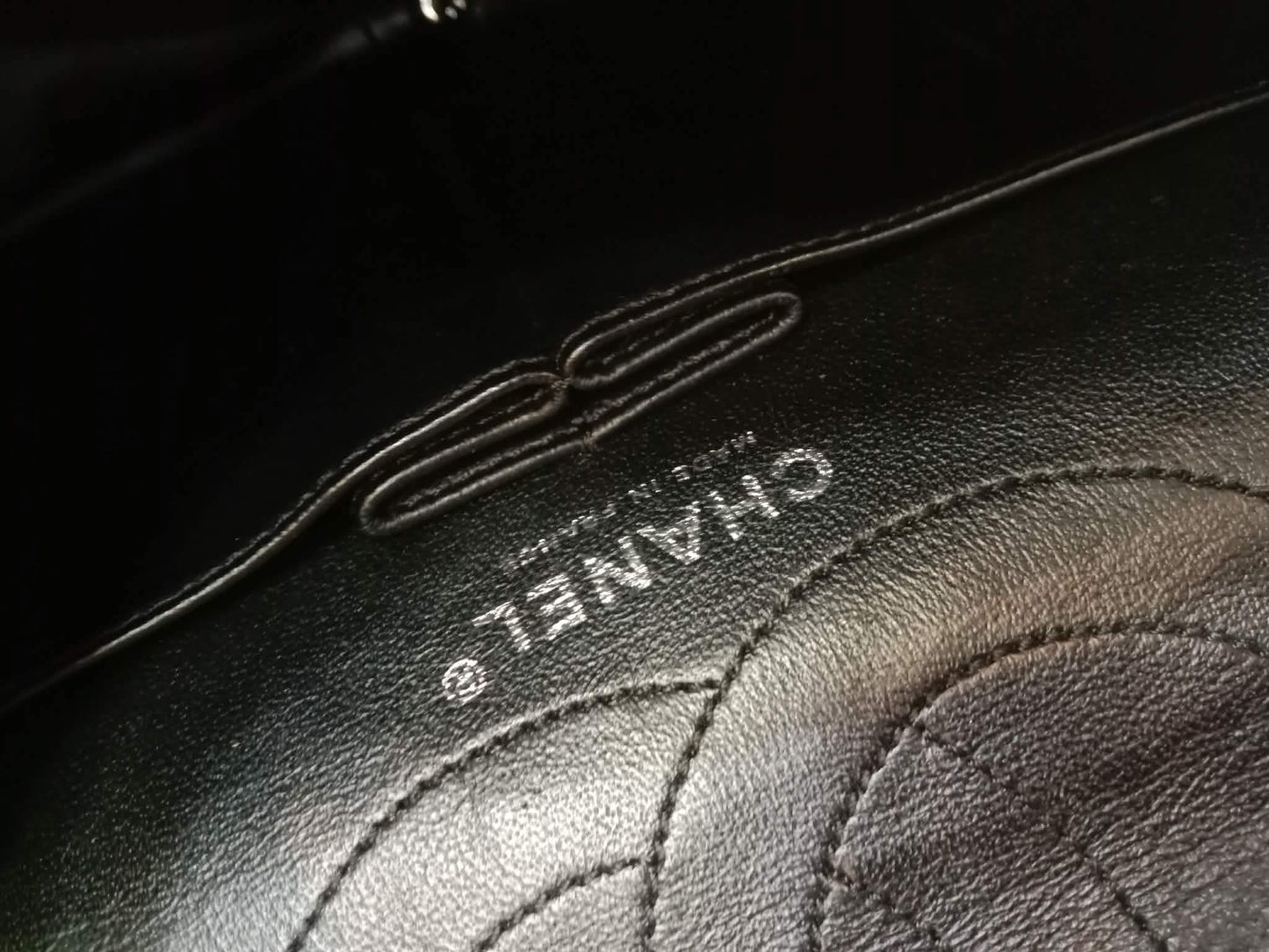 Chanel Reissue Flap Bag Iridescent Aged Calfskin Black Series 12