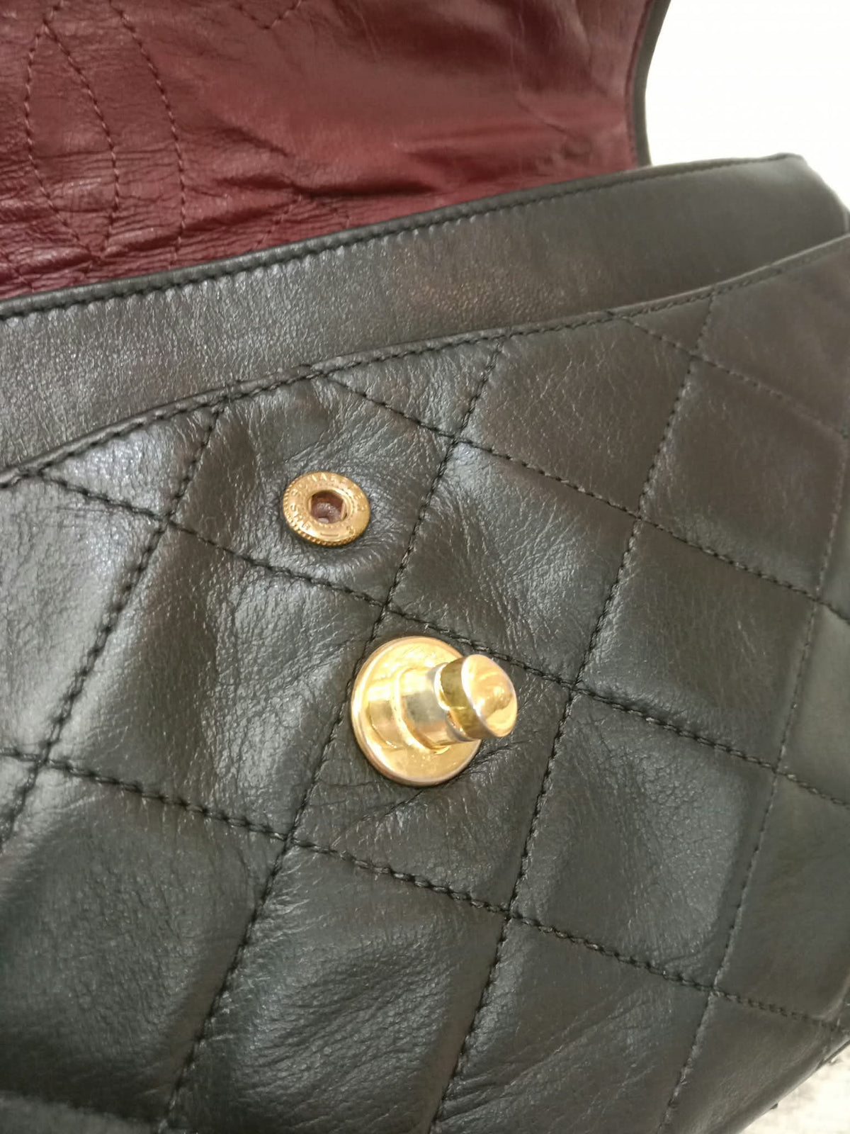 Chanel Quilted Lambskin Paris Double FLap Bag Black Series 2
