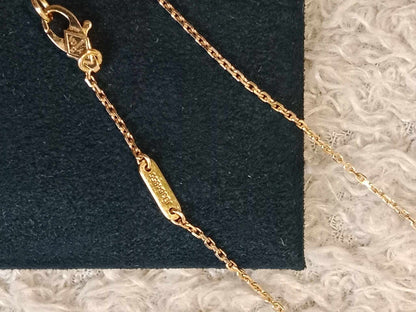 Van Cleef & Arpels Sweet Alhambra White Mother of Pearl 18K Gold Necklace
