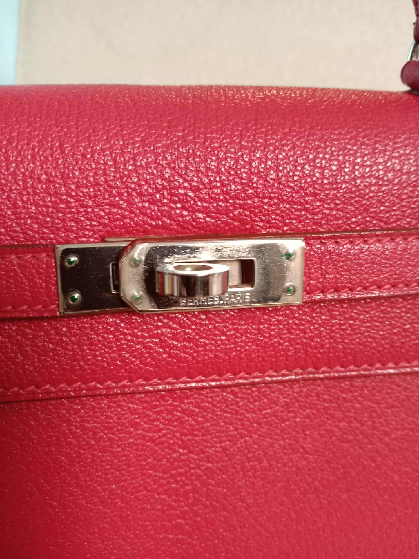 Hermes Kelly 25 Chevre de Coromandel Stamp F Square 2002
