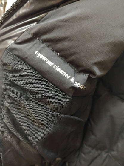 Moncler Grenoble "Cailly" Quilted Hooded Jacket in Black