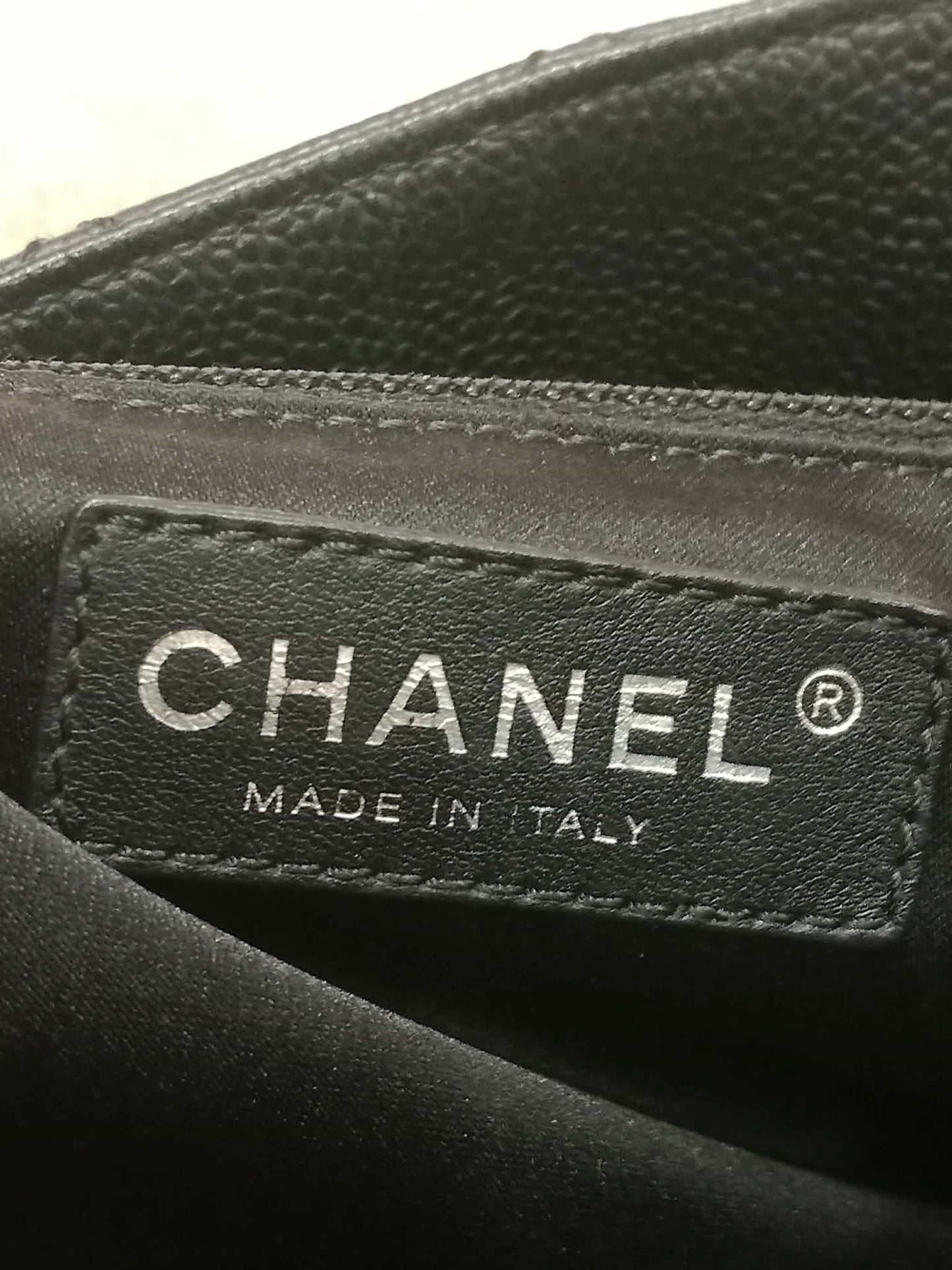 Chanel GST Caviar Black Series 12