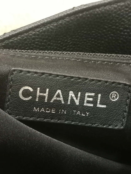 Chanel GST Caviar Black Series 12