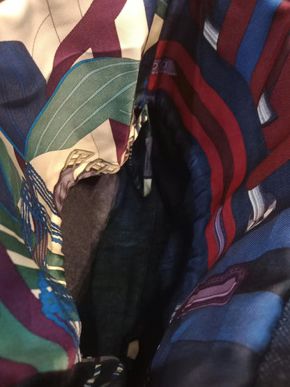 Hermes Petit H Denim Tote