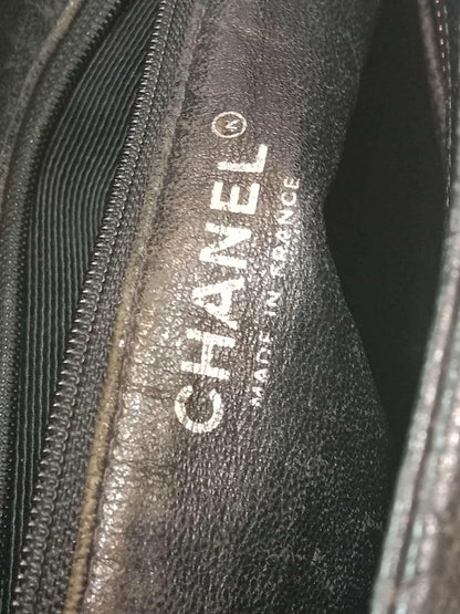 Chanel Medallion Black Caviar Series 7