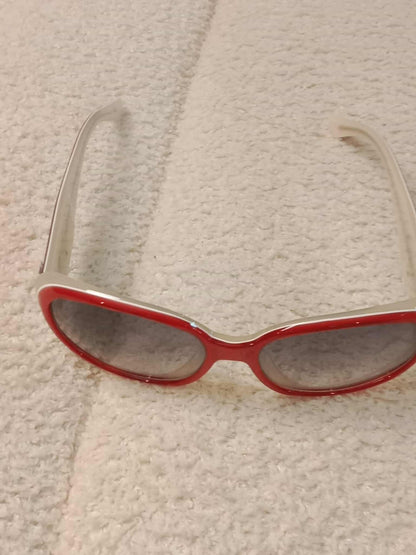 Chanel Red Sunglasses