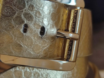 Michael Kors Axton Platform Embossed Leather 5M