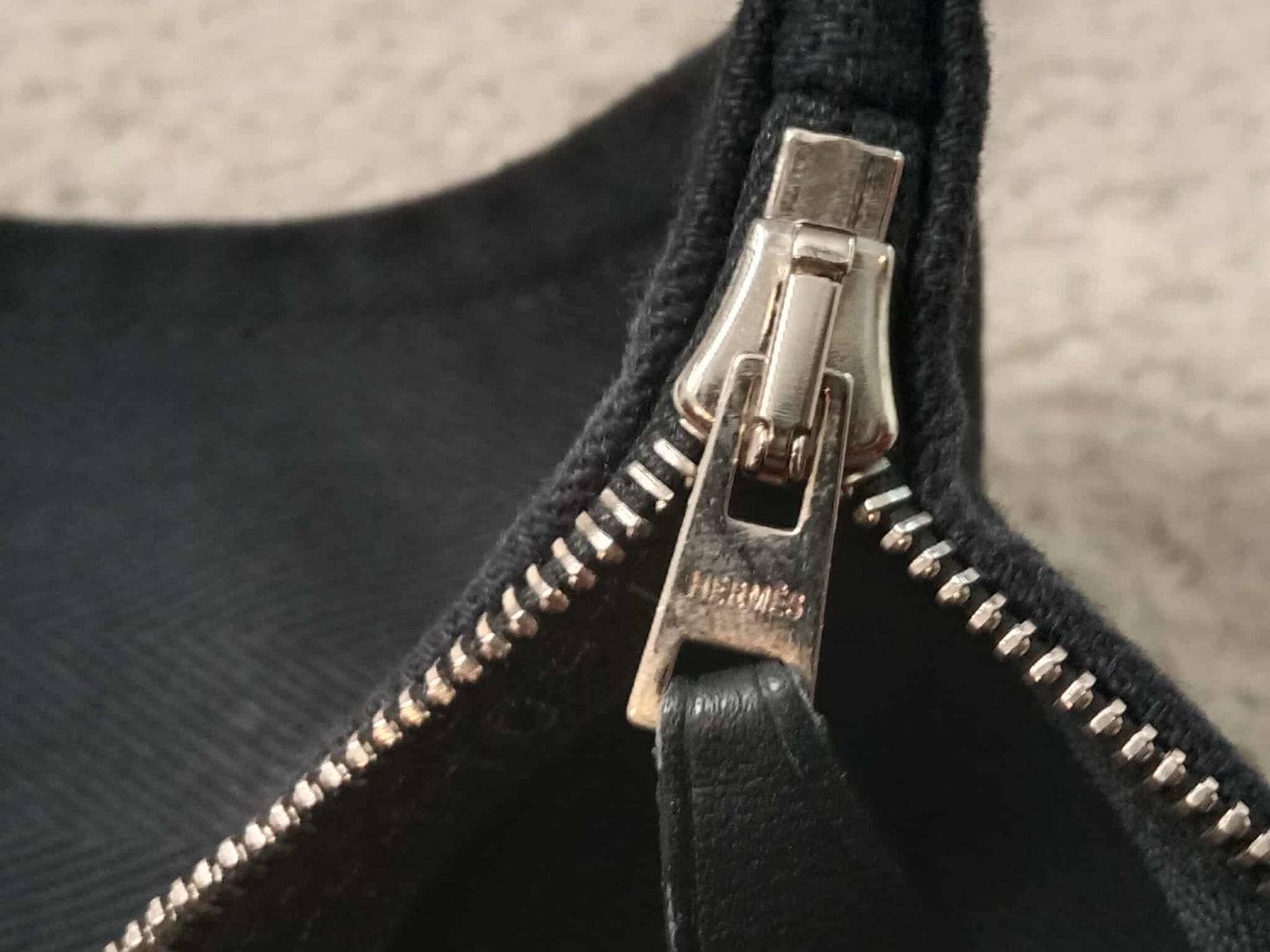 Hermes Black Pouch