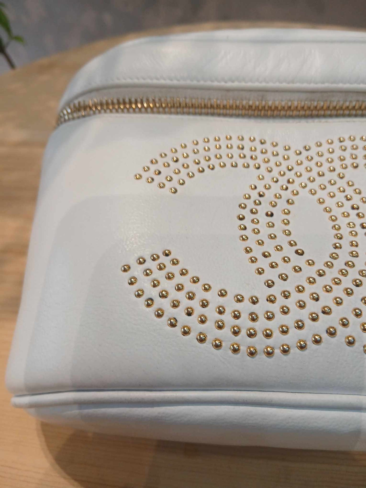 Chanel Belt Bag White Lambskin Series 2