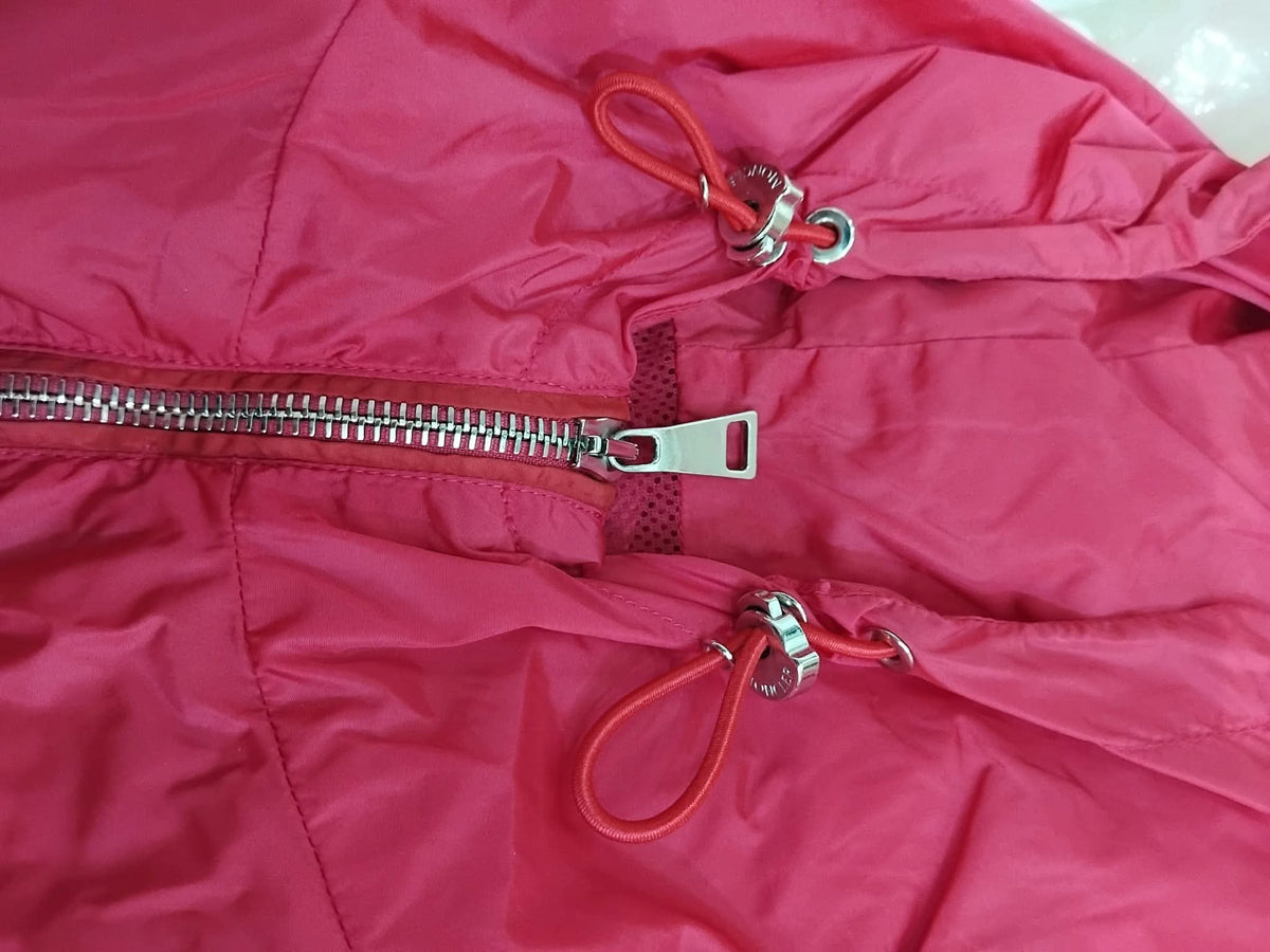 Moncler Sanve Pink Hooded Jacket Size 1