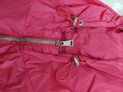 Moncler Sanve Pink Hooded Jacket Size 1