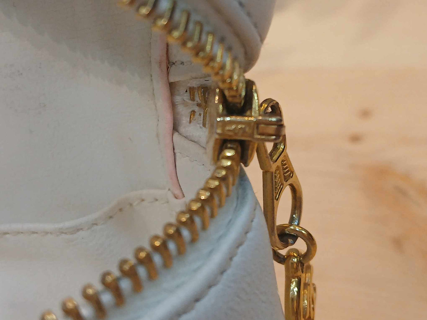 Chanel Belt Bag White Lambskin Series 2