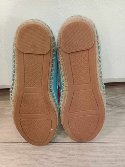 Tory Burch Sunny Flat Espadrilles Size 6