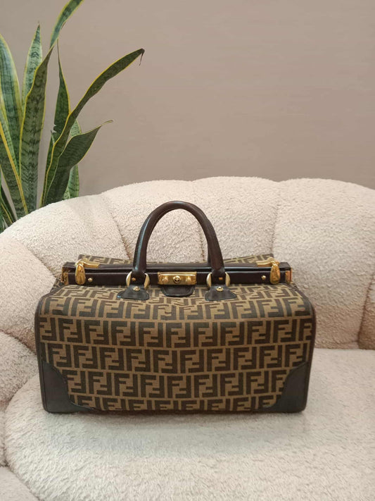 Fendi Boston Bag Brown