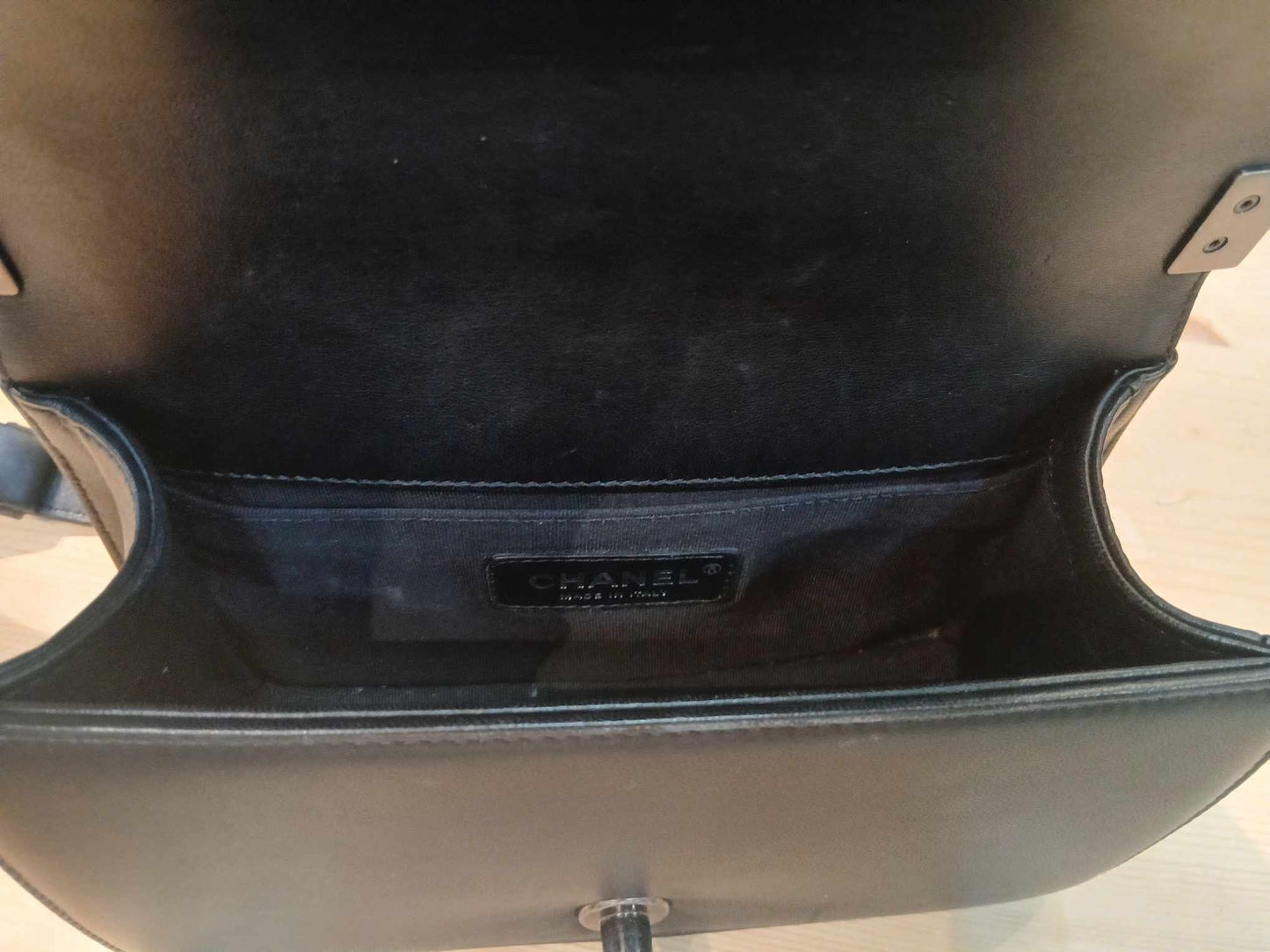 Chanel Leboy Lambskin Small Black Series 23