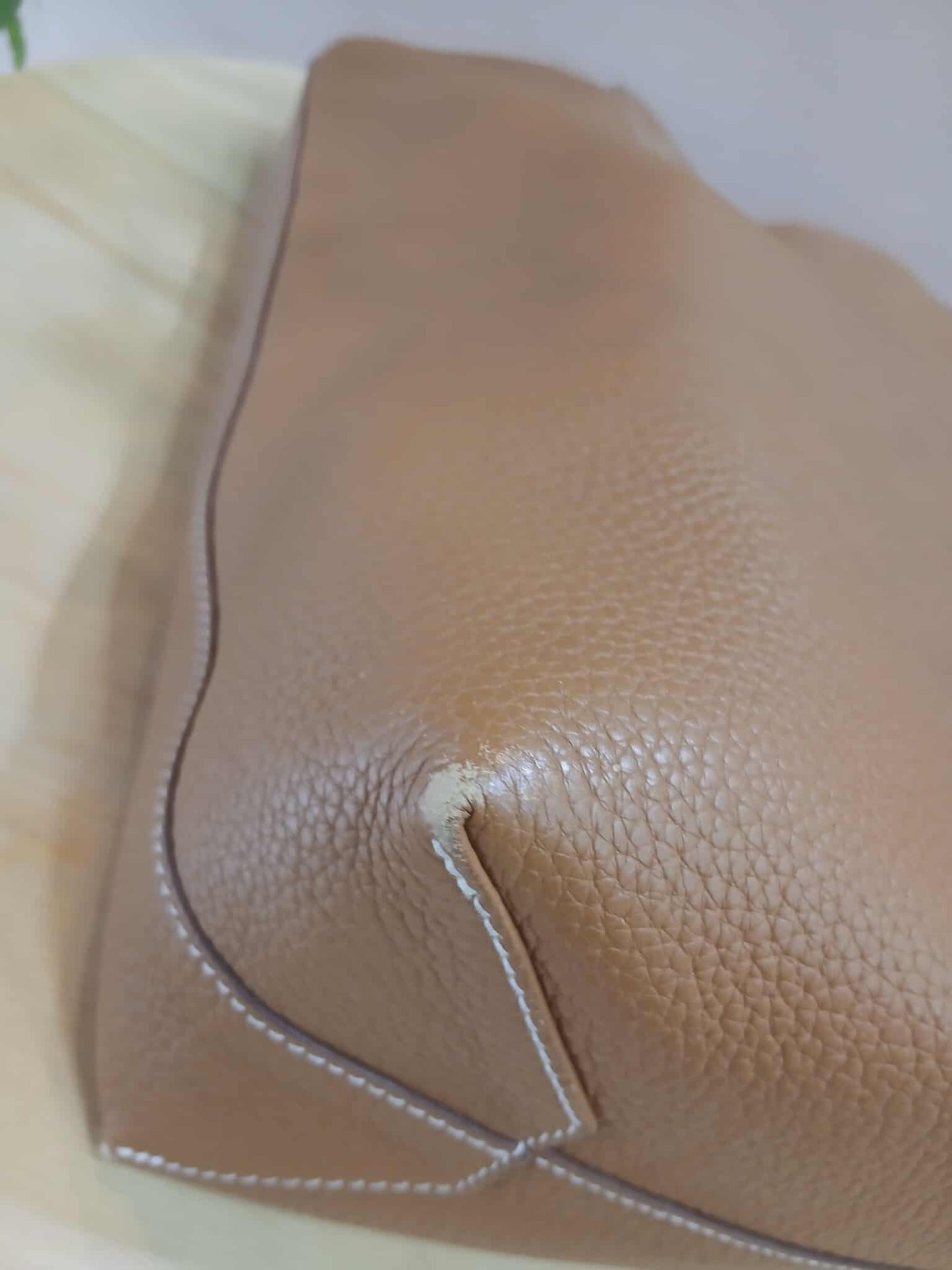 Hermes Double Sens 36 Gold/Poppy Orange Clemence Stamp R Square 2014