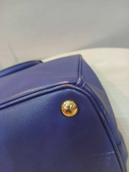 Prada Galleria Saffiano Purple Bag