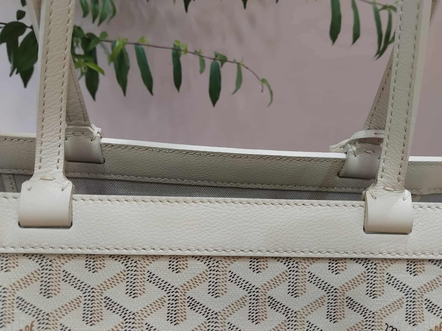 Goyard Bellechasse Biaude White PM