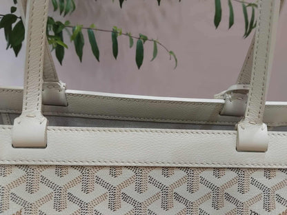 Goyard Bellechasse Biaude White PM