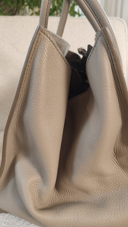 Celine Drummed Phantom Taupe Bag