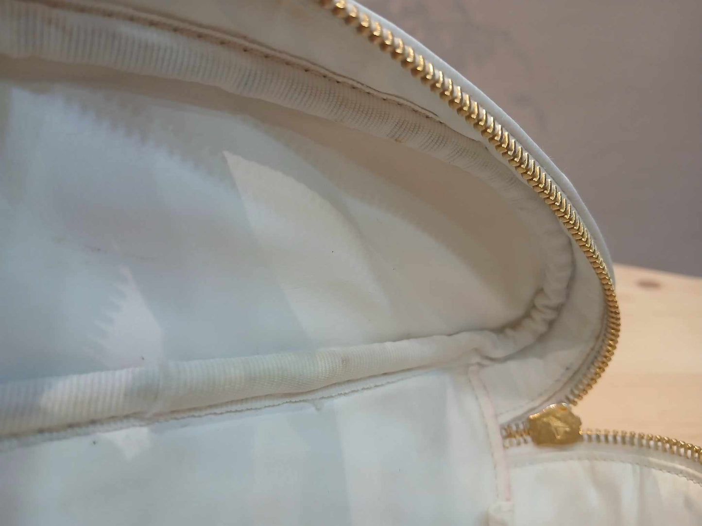Chanel Belt Bag White Lambskin Series 2