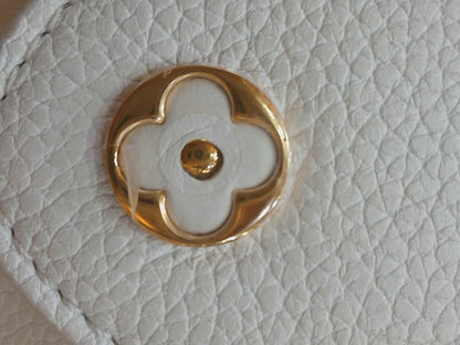 Louis Vuitton Mini Capucine Snakeskin Handle White