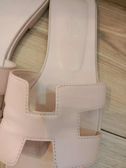 Hermes Oran Blush Pnk Size 38 1/2