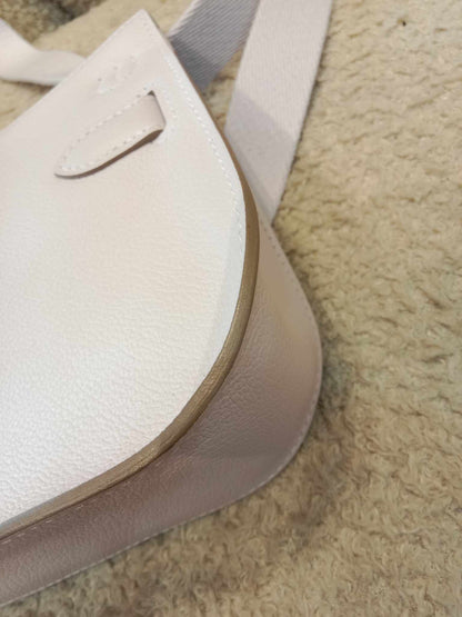 Hermes Mini Jypserie Mauve Pale Clemence Stamp B 2023