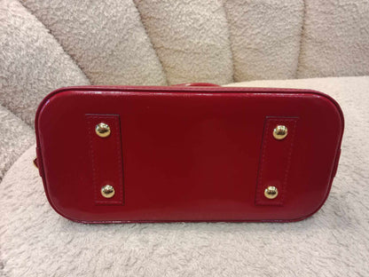 Louis Vuitton Alma BB Monogram Empriente Patent Red