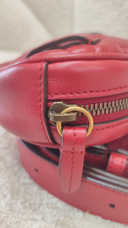 Gucci GG Marmont Beltbag Red