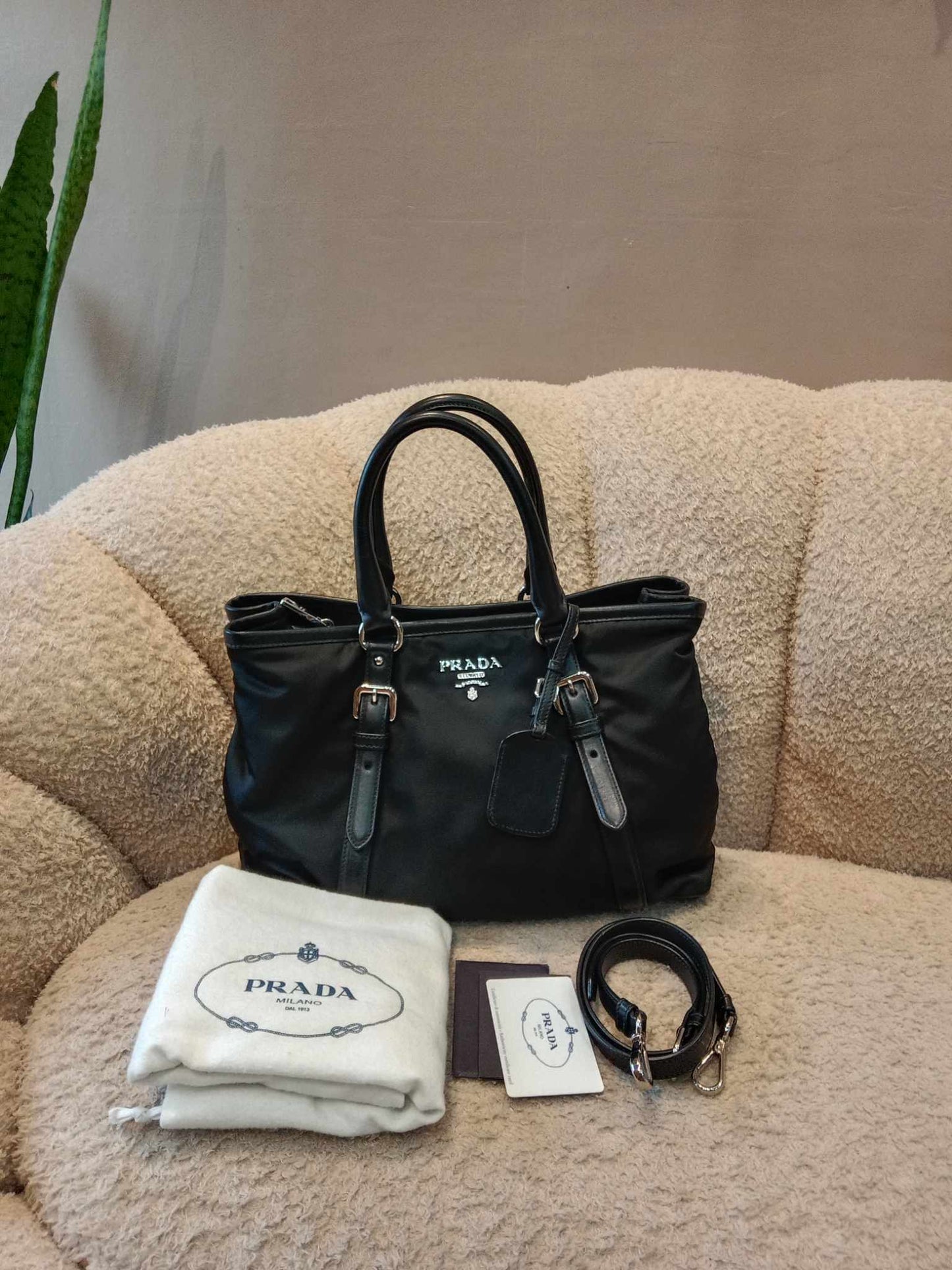 Prada Tessuto Black Nylon