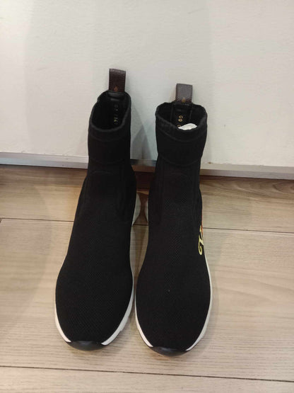 Louis Vuitton Aftergame Logo Sneakers Black 37