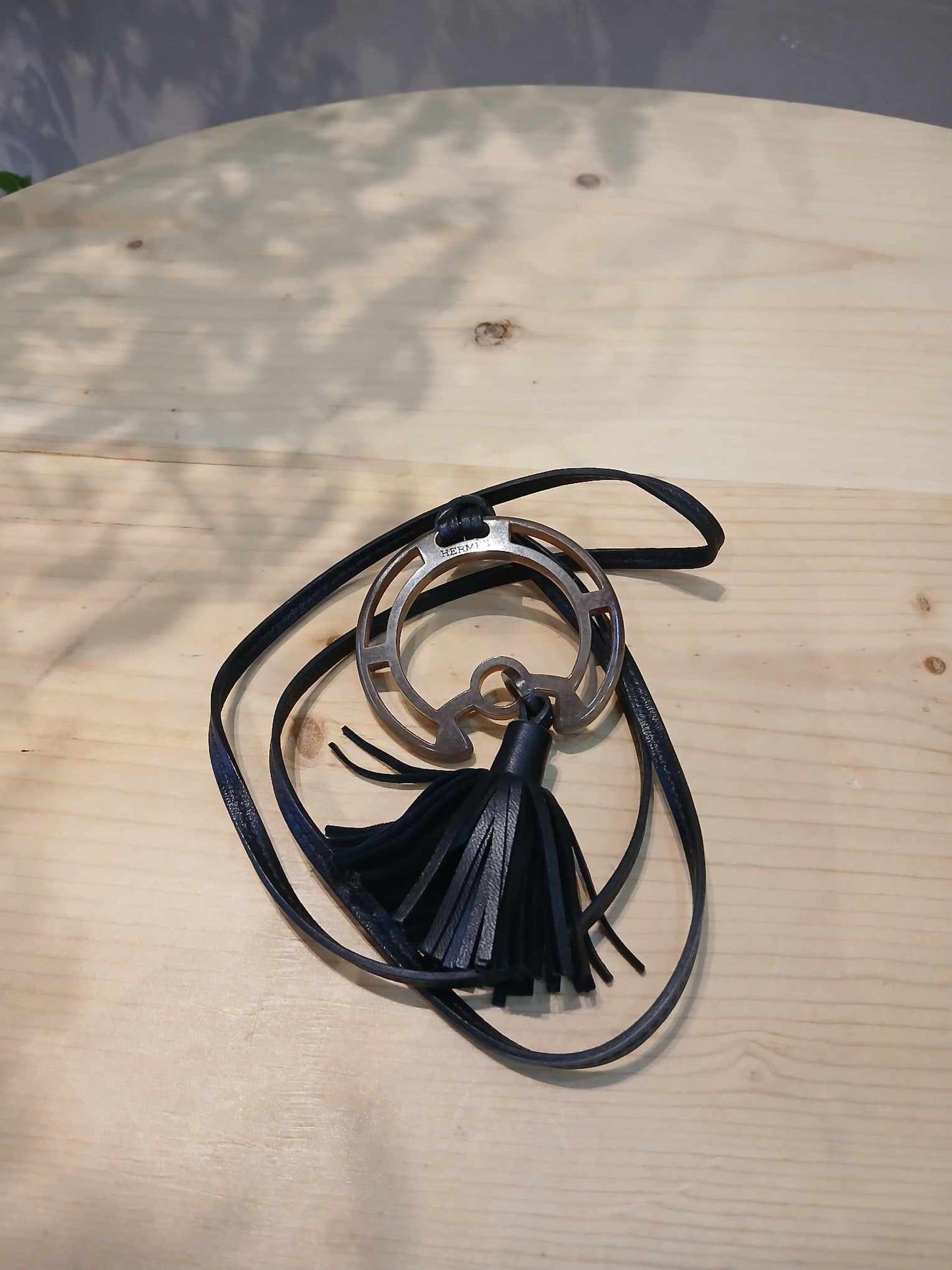 Hermes Carmen Necklace Black