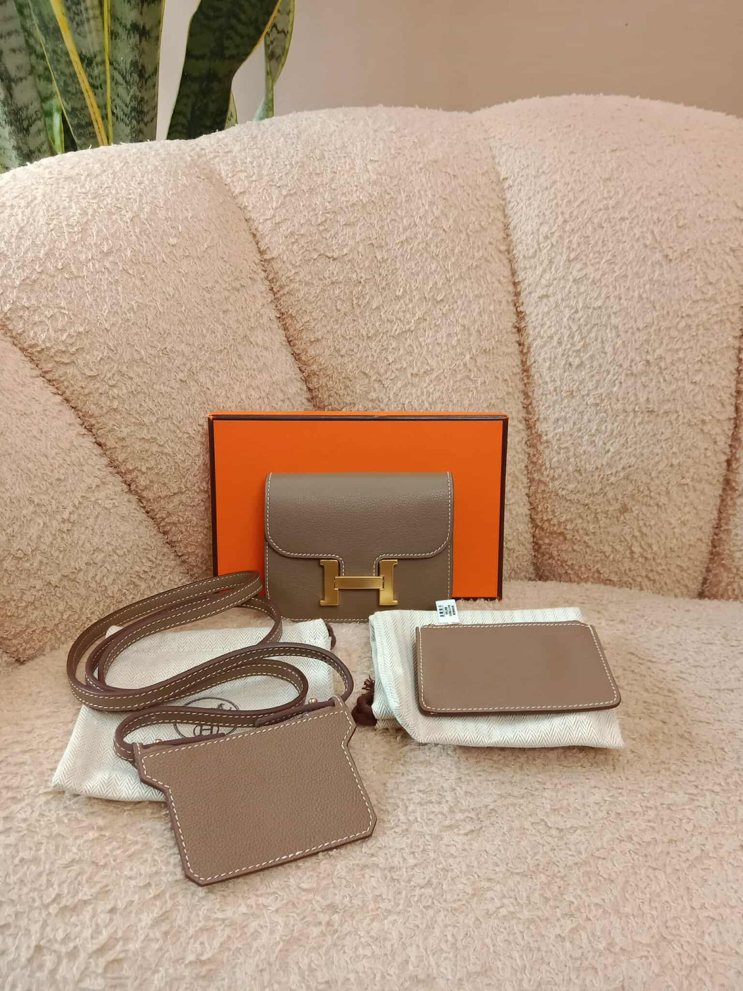 Hermes Constance Slim Etoupe Epsom Stamp B 2023