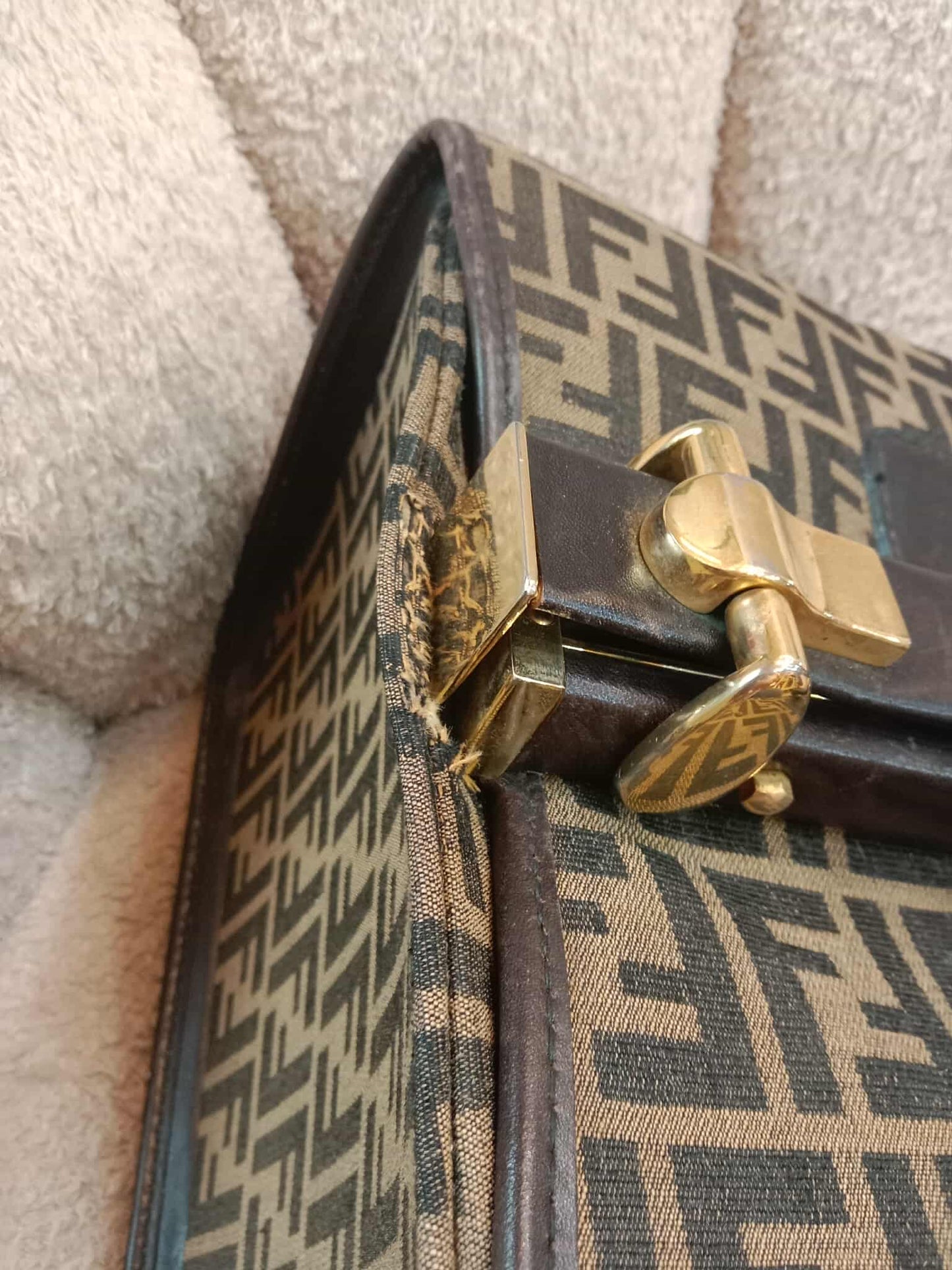 Fendi Boston Bag Brown