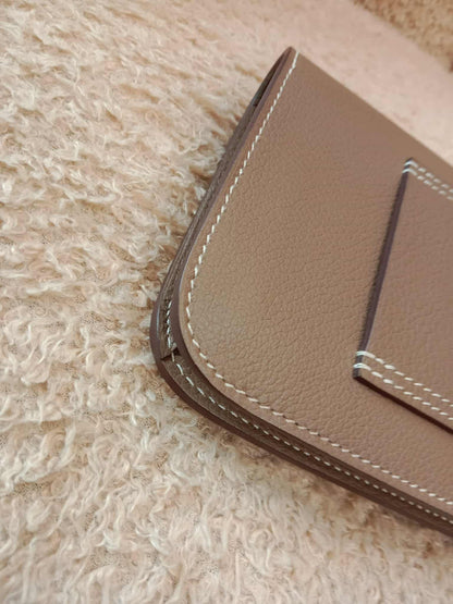 Hermes Constance Slim Etoupe Epsom Stamp B 2023