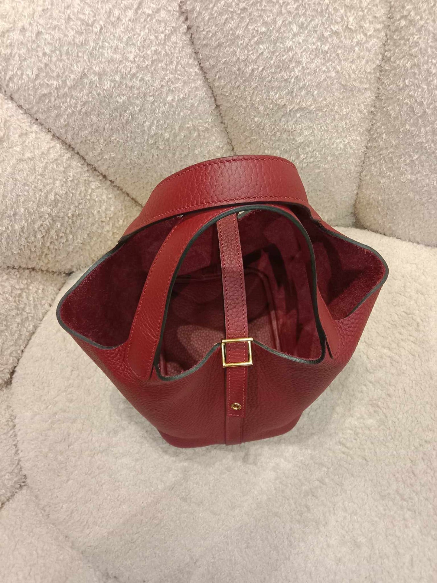 Hermes Picotin 18 Rouge Stamp W 2024