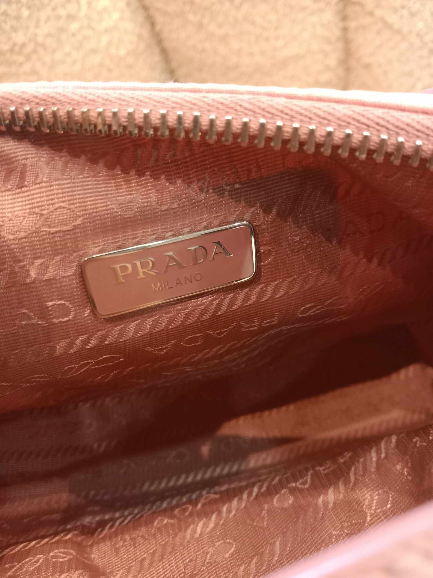 Prada Re-Edition Re-Nylon Pink Handbag