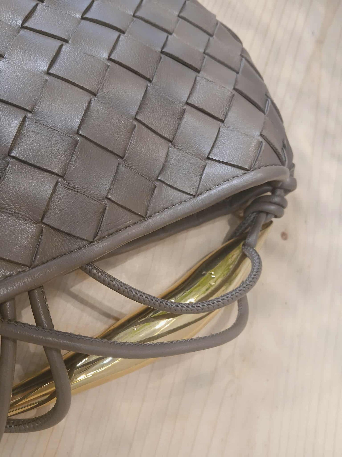 Bottega Veneta Sardine Brown Mini Bag