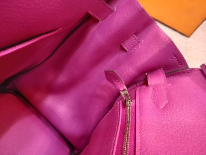 Hermes Birkin 30 Pink Fanta Togo Stamp A 2017