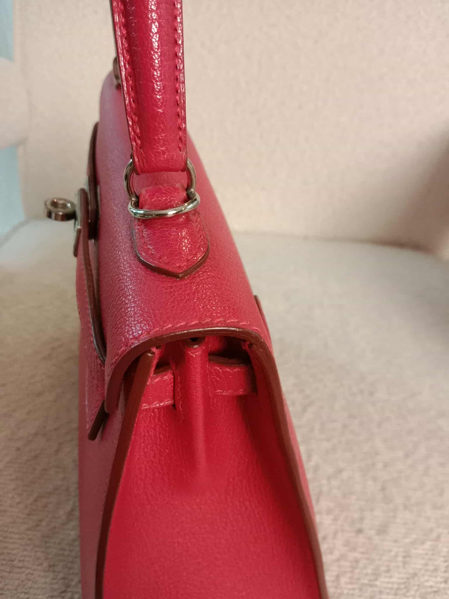 Hermes Kelly 25 Chevre de Coromandel Stamp F Square 2002